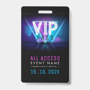 Exclusive VIP Access Event Badge