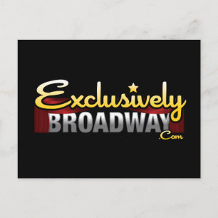 ExclusivelyBroadway.com Postcard