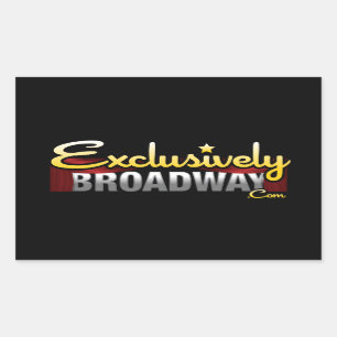 ExclusivelyBroadway.com Sticker