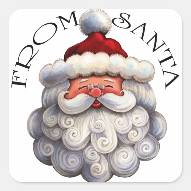 Exclusivement De Père Noël Sticker (Devant)