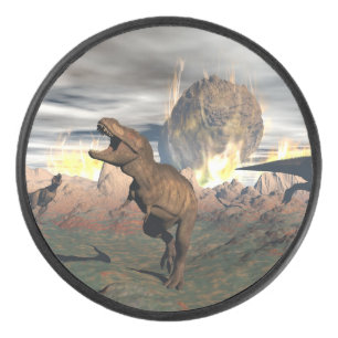 Exctinction de dinosaure de Tyrannosaurus - 3D