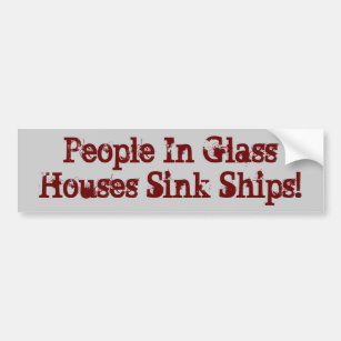 People In Glass Houses Gifts On Zazzle Ca