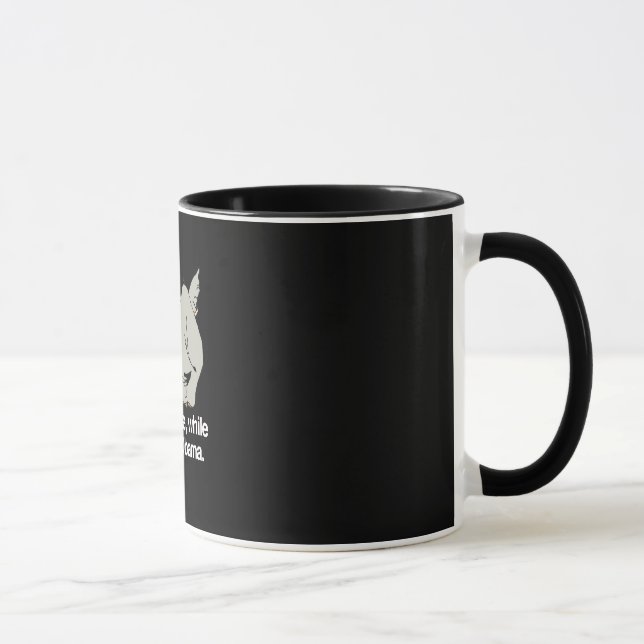 Excuse me while I take an Obama -.png Mug (Right)