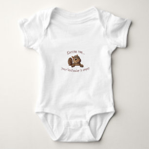 Excuse me...your birdfeeder is empty baby bodysuit