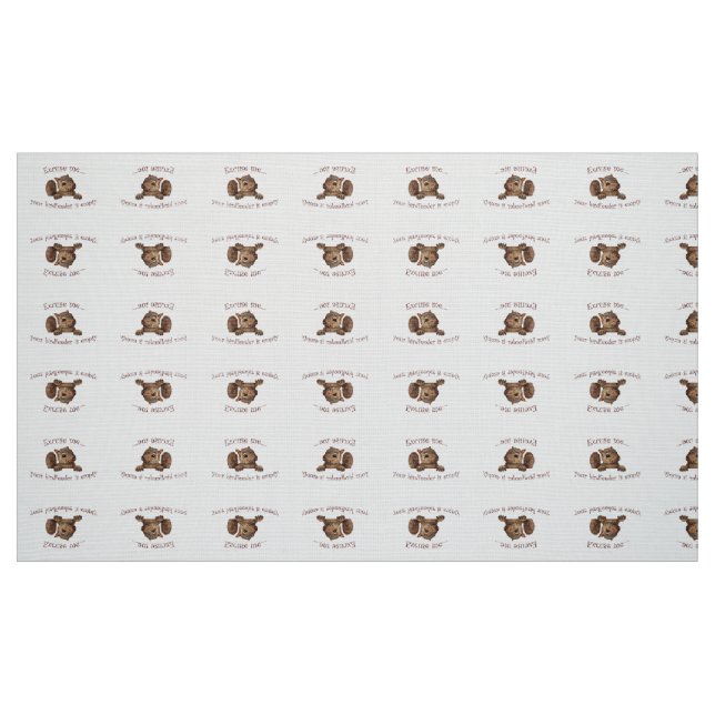 Excuse me...your birdfeeder is empty fabric (Fat Quarter)