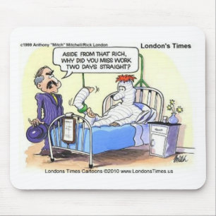 Excuse To Miss Work Funny Tees Cards & Gifts Mouse Pad