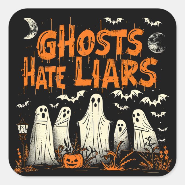 ExDesigner | Customization | Halloween Square Sticker (Front)