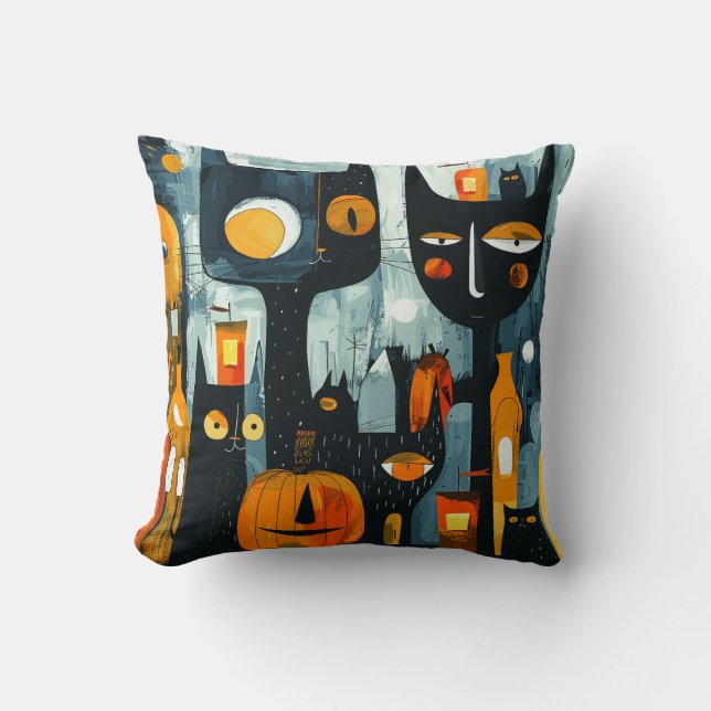 ExDesigner | Customization | Halloween Throw Pillow (Front)