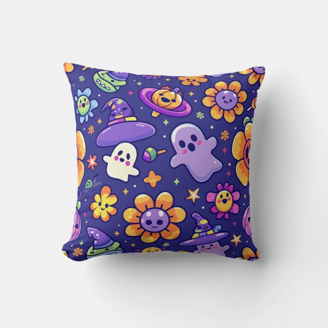 ExDesigner | Customization | Halloween Throw Pillow (Front)