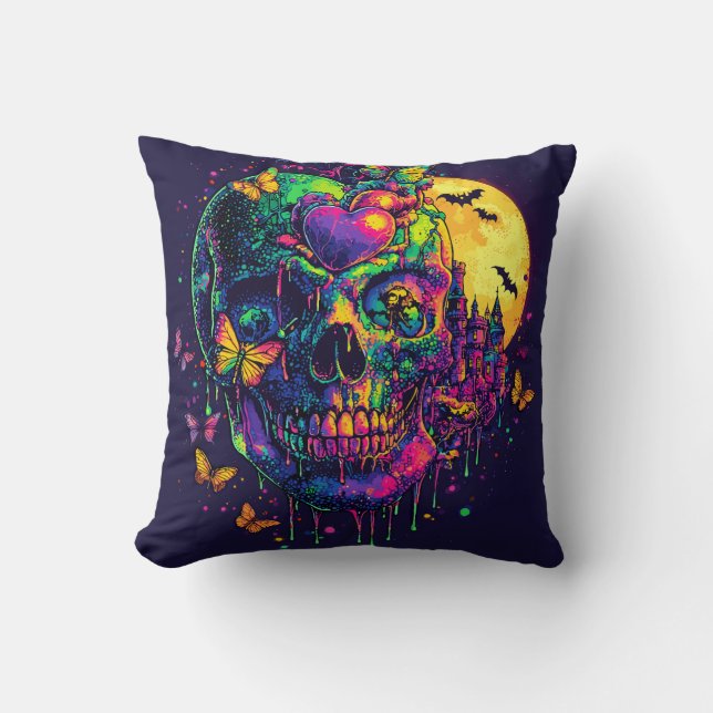 ExDesigner | Customization | Halloween Throw Pillow (Front)