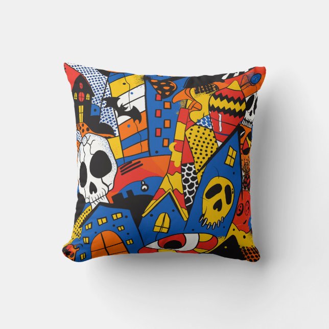 ExDesigner | Customization | Halloween Throw Pillow (Front)