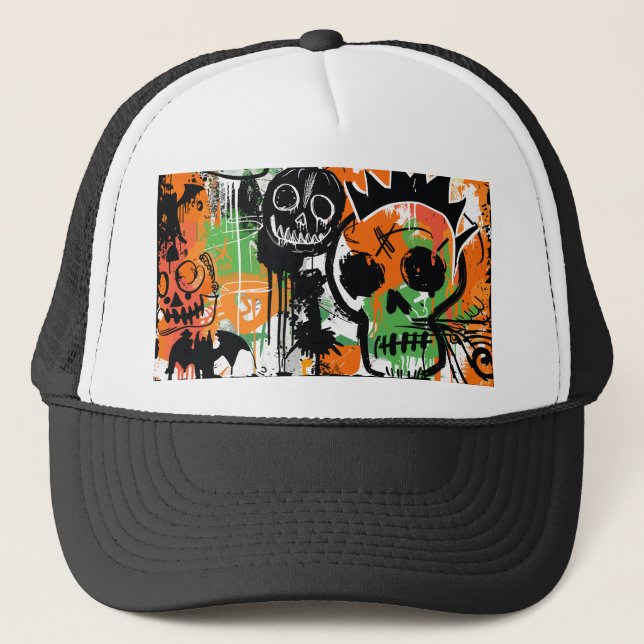 ExDesigner | Customization | Halloween Trucker Hat (Front)