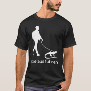 Exe Execute Fun System Administrator Nerd Admin De T-Shirt