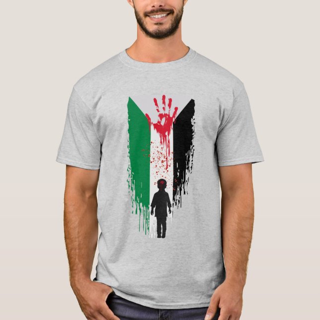 Executed Childhood – Palestinian Solidarity T-Shirt (Front)