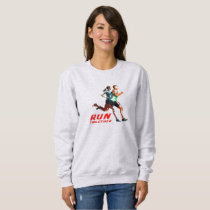 Exécuter ensemble   Sweatshirt des femmes
