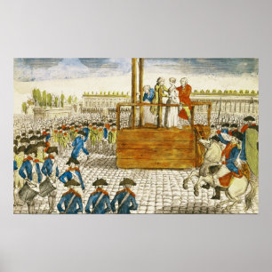 Execution of Marie-Antoinette Poster