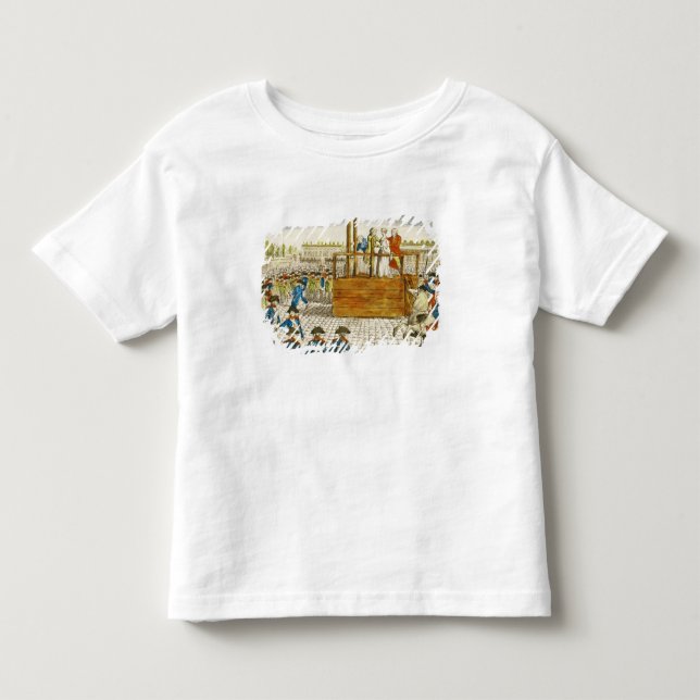 Execution of Marie-Antoinette Toddler T-shirt (Front)