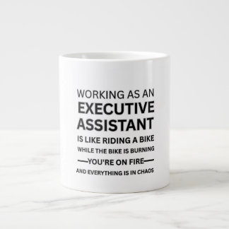EXECUTIVE ASSISTANT: MASTER OF MULTITASKING & MAYH LARGE COFFEE MUG