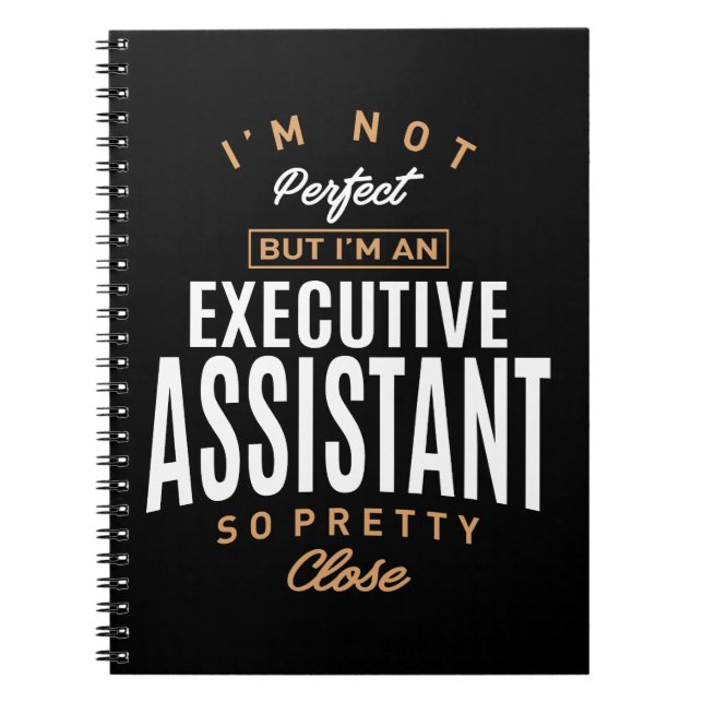 Executive Assistant Notebook (Front)
