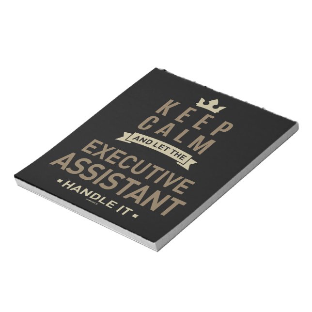 Executive Assistant Notepad (Rotated)