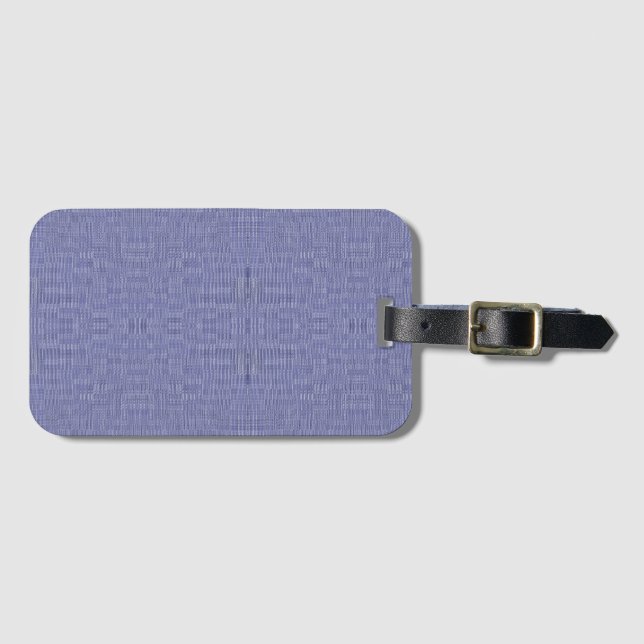 Executive Blue Luggage Tag (Front Horizontal)