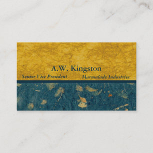 Executive Blueberry Custom Personalized Business Card