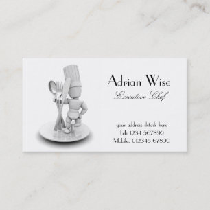Executive Chef Business Card