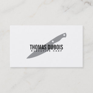 Executive Chef Business Card