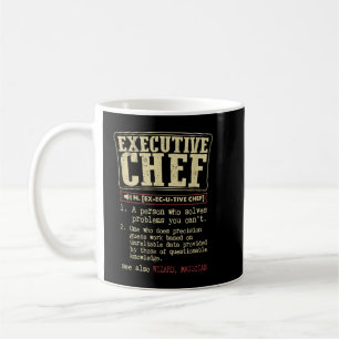 Executive Chef Funny Definition  Coffee Mug