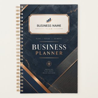 Executive Custom Business Planner | Minimalist Nav