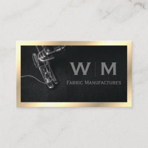 Executive Gold Classic Monogram   Manufacture Business Card