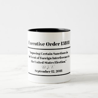 Executive Order 13848 Two-Tone Coffee Mug