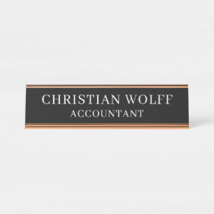 Executive Personalised  Plaque,Acrylic Office Sign
