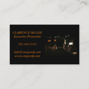 Executive Protection Business Card