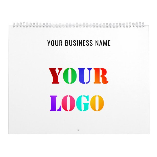 Exemple de calendrier promotionnel de votre logo (Protection)