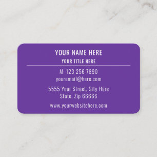 Exemple de Cartes de Visite Promotionnelles Choisi
