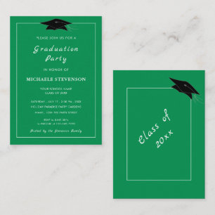 Exemple de Cartes d'Invitation de Remise de Diplôm