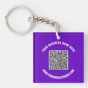 Exemple de code QR et de Porte - clé promotionnel 