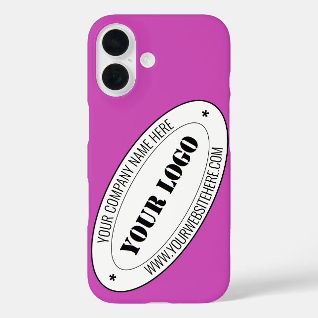 Exemple de coque iphone du logo de l'entreprise av (Verso)