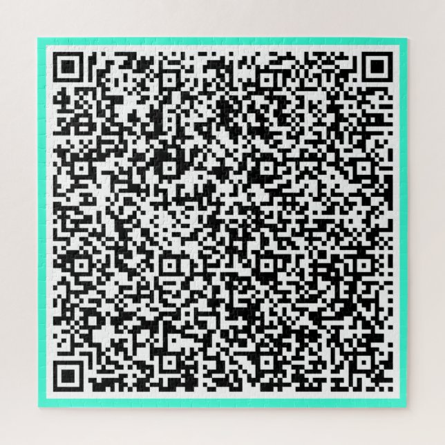 Exemple de puzzle de code QR (Vertical)