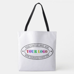 Exemple de sac fourre-tout avec logo d'entreprise