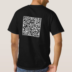 Exemple de T-Shirt à Code QR personnalisé