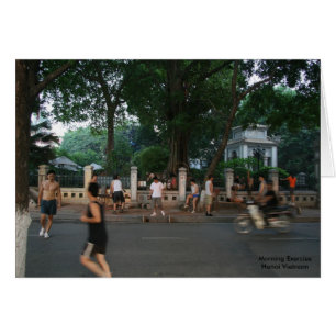 Exercice de matin * Hanoï Vietnam