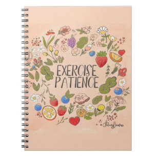 Exercice de patience Cahier 8,5 x 11