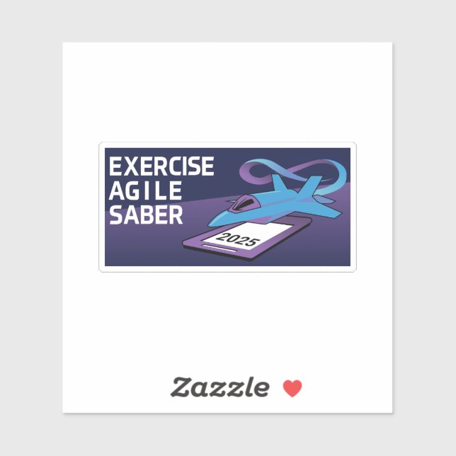Exercice Sticker Agile Saber 2 (Feuille)