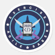 Exercise Agile Sabre 1 Sticker