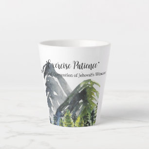 "Exercise Patience"    Small Latte  Mug