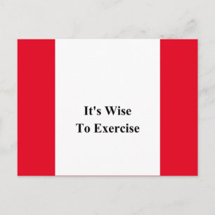 Exercise Postcard