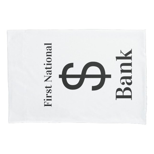 Exercise Running Jogging Bag Full of Money Prop Pillowcase (Front)