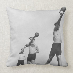 Exercise Throw Pillow